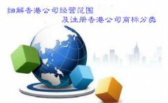 細(xì)解香港公司經(jīng)營(yíng)范圍及注冊(cè)香港公司商標(biāo)分類